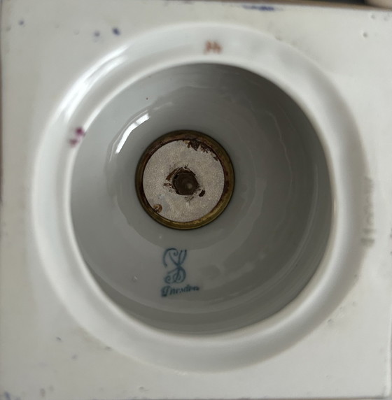 Dresden Carl Thieme Porzellan Potpourri-Vase – Sèvres-Stil 19. Jh. – Vasen, Ceramic (photo 8 of 8)