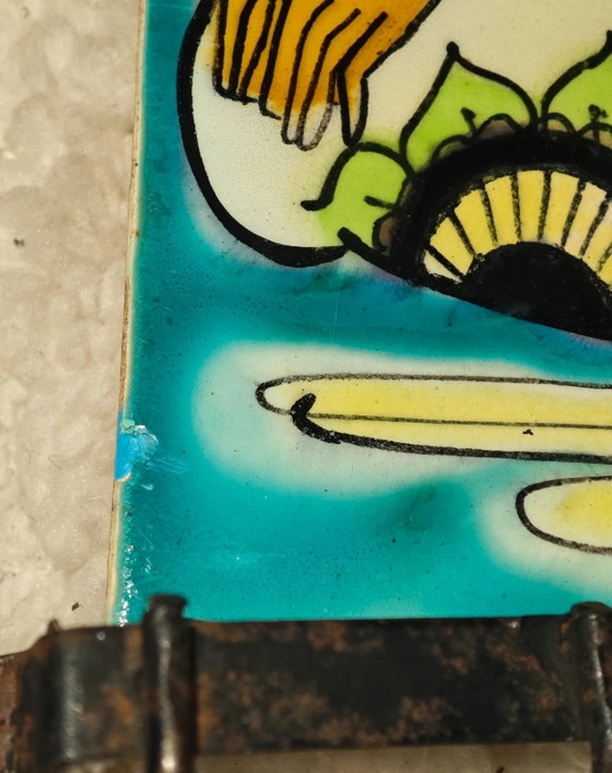 Portachiavi vintage in ceramica Aubagne – Proceram Choutos, Decorazioni murali (photo 7 of 13)