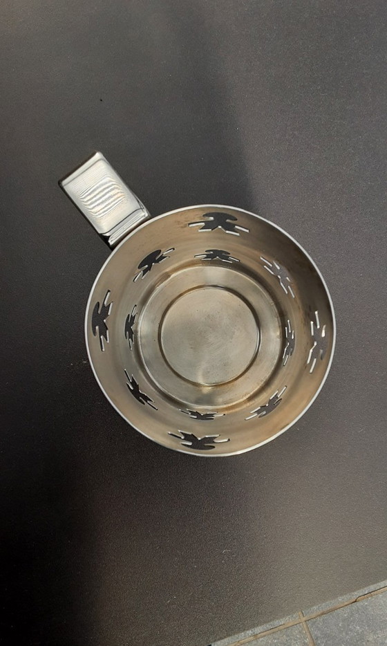 Image 1 of Alessi flessenhouder , Italië,  inox 18/10 , zeer goed