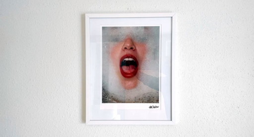 Karl Lagasse (1981) - Femme dans son bain - Art print signed