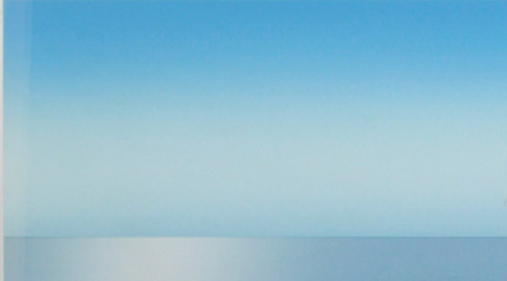 Image 1 of Lithographie "Rote Stühle" von Ole Kurtzau