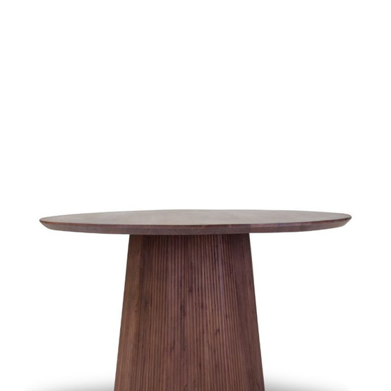 Image 1 of Table ronde marron d130