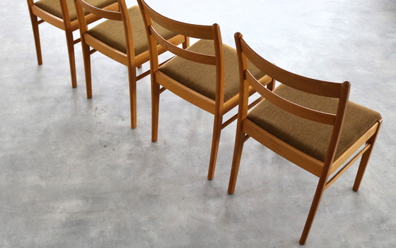 Image 1 of 4X Vintage Swedish Dining Chairs