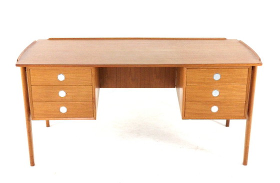 Dyrlund bureau gerestaureerd vintage teak – Wood (photo 3 of 18)