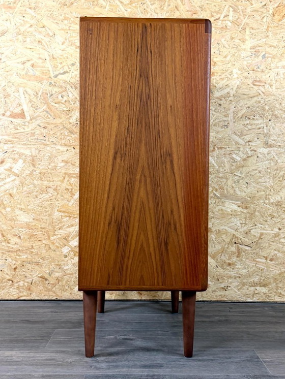 Image 1 of 1960s/70s Teak Sideboard Credenza Cabinet Danish Modern Design Denmark