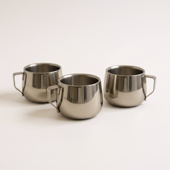 Image 1 of Tazzine da caffè espresso in acciaio inox di SAF Italy (set da 4)