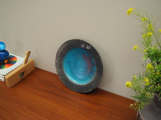 Ceramic platter, Danish design, 1960s, production: Denmark