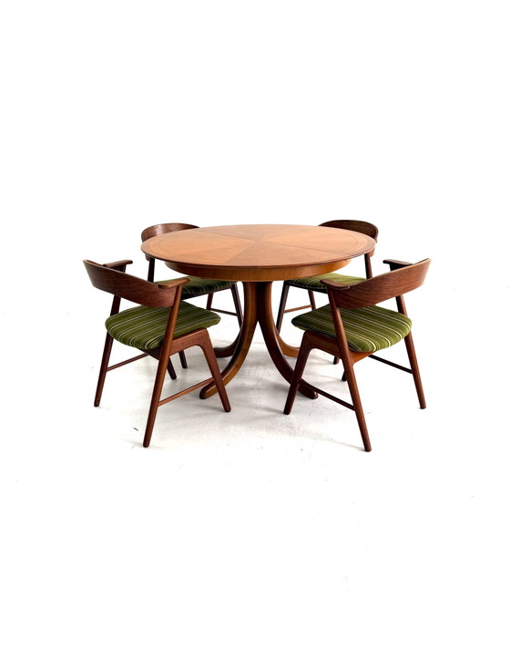 Vintage Extendable Dining Table, Casala ‘80 – Wood, Metal (photo 11 of 15)