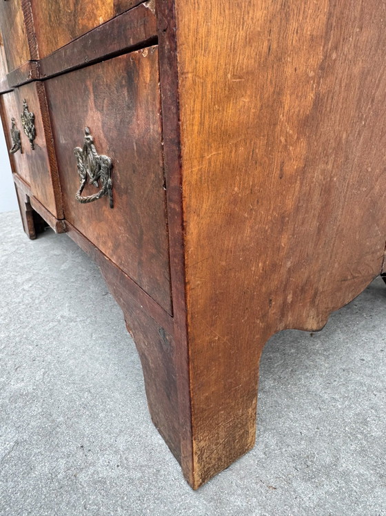 Vintage Wortelhouten Ladekasten – Wood, Brass (photo 7 of 15)