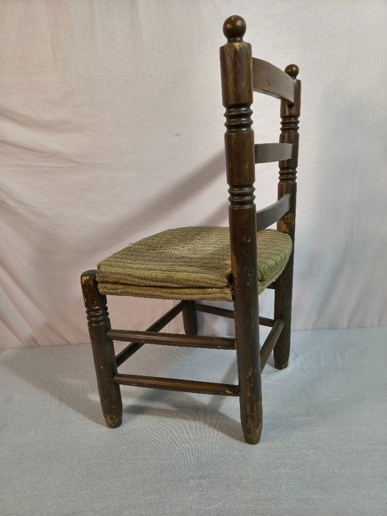 Image 1 of Hochstuhl, 110 Jahre alt