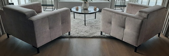 Image 1 of 2 divanetti in ottime condizioni, marca Montel