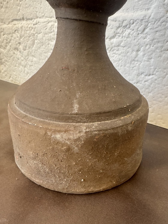 Image 1 of Antique terracotta ridge tile
