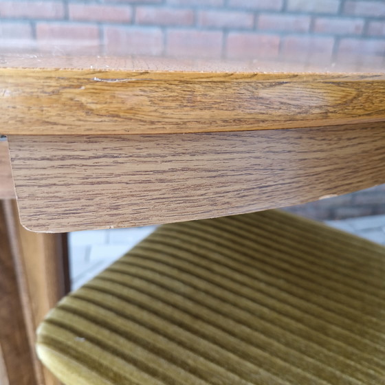 Image 1 of Danish extendable dining table round dining table