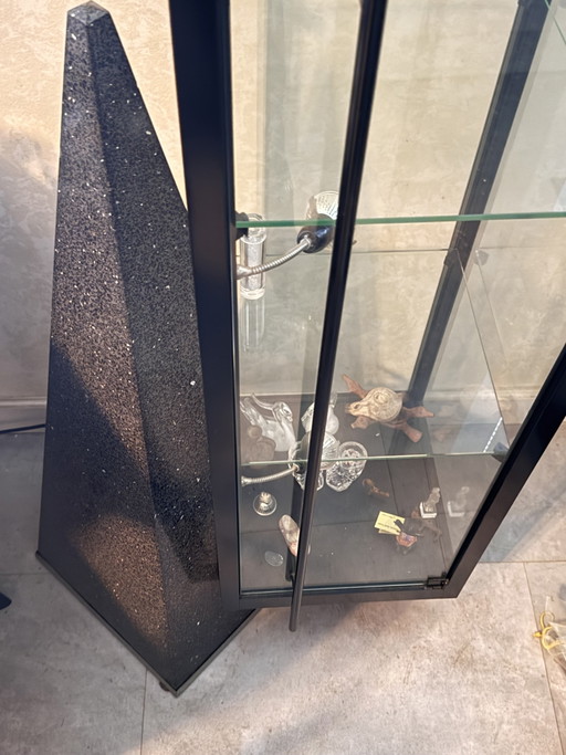 Vetrina sospesa su base in granito – wanddecoratie, Other, Glass (photo 2 of 5)