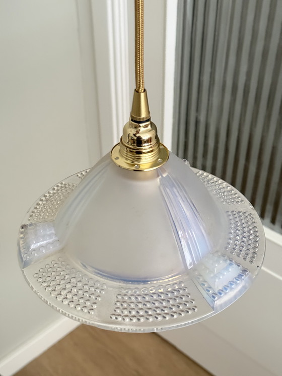 Image 1 of Art Deco holophane lamp