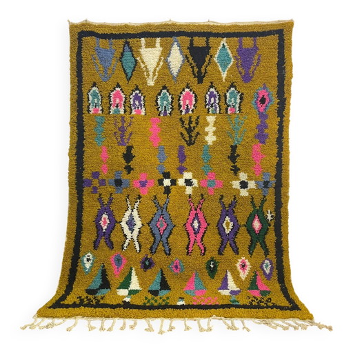 Marokkanischer Teppich aus Naturwolle 3x2 m
