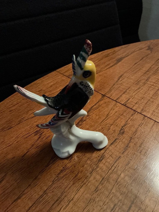 Image 1 of Petit Oiseau KAREL-ENS PORCELAINE, UNIQUE et RARE