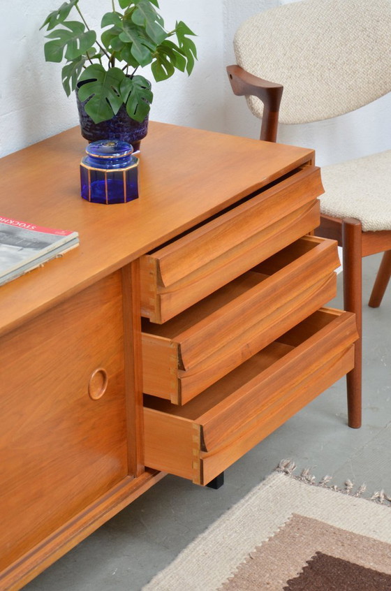 Image 1 of Vintage lowboard, sideboard, TV cabinet, chest of drawers, mid-century 1960s