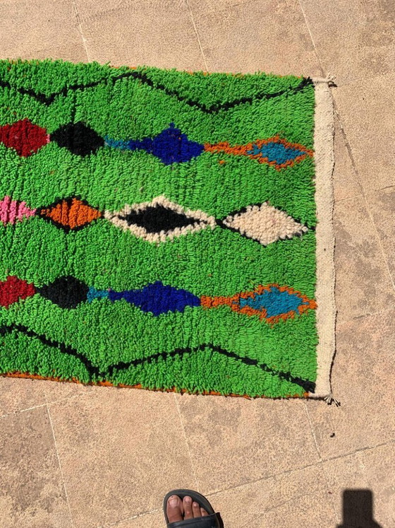 Image 1 of Alfombra de pasillo hecha a mano de 90 cm x 300 cm.