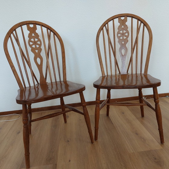 Image 1 of Vintage Charm: Exclusive Windsor Chairs Available