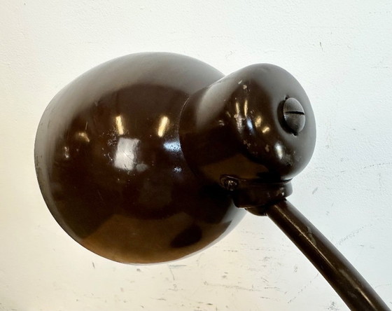 Image 1 of Vintage Brown Adjustable Table Lamp, 1960s