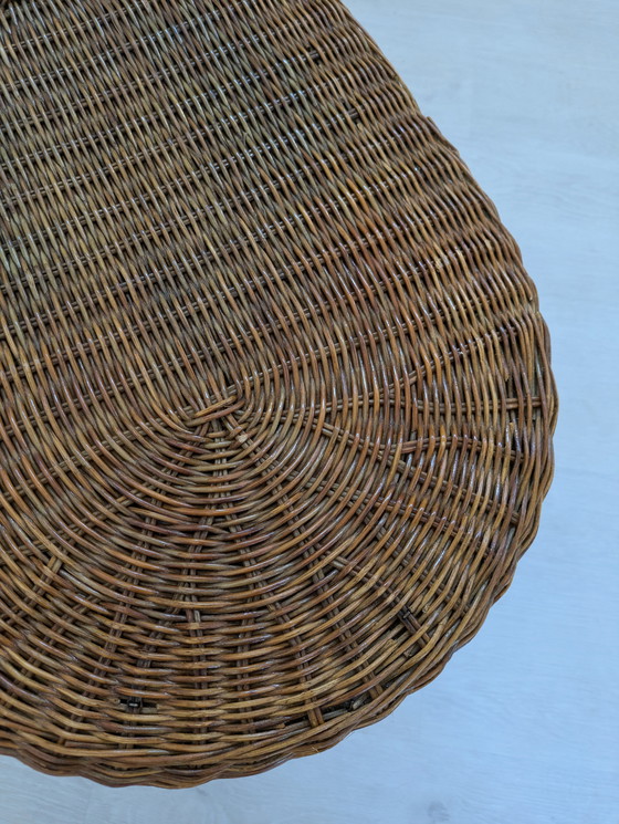 Image 1 of Outdoor Wicker Lounge - Vintage
