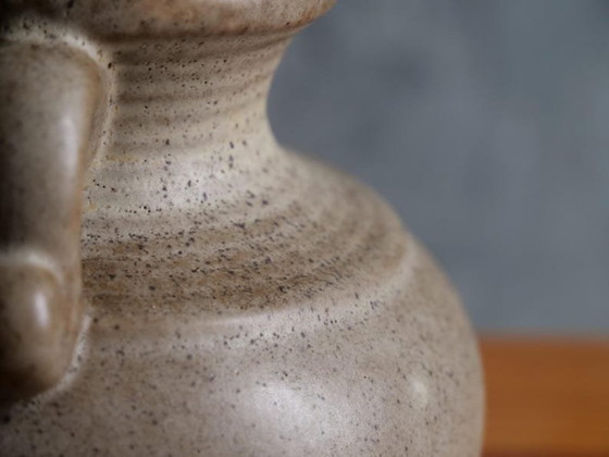 Image 1 of Vaso in ceramica di VEB Haldensleben 2978, vintage anni '70 Wabi-Sabi