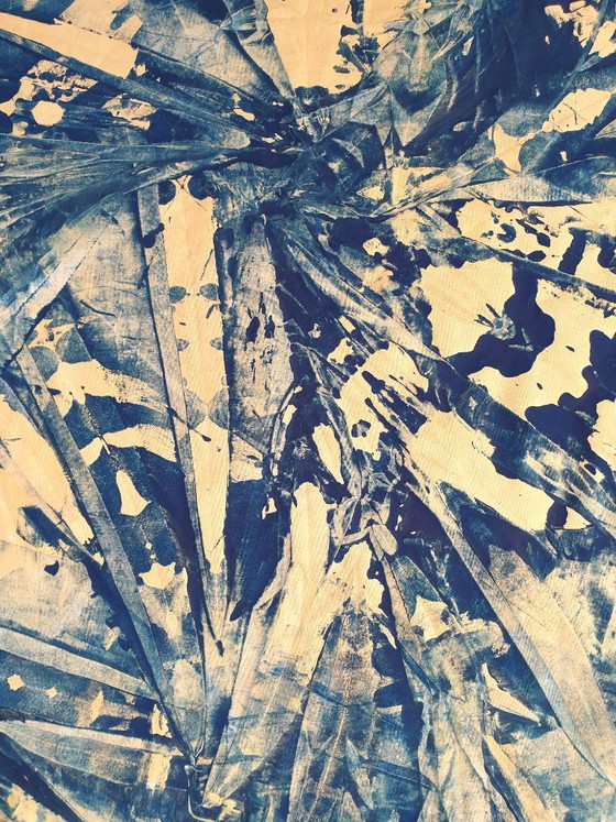Jürgen Angeler - Golden Butterfly Effect – Pinturas y dibujos, Lienzo (photo 3 of 16)