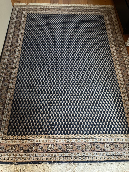 Alfombra persa azul trueno