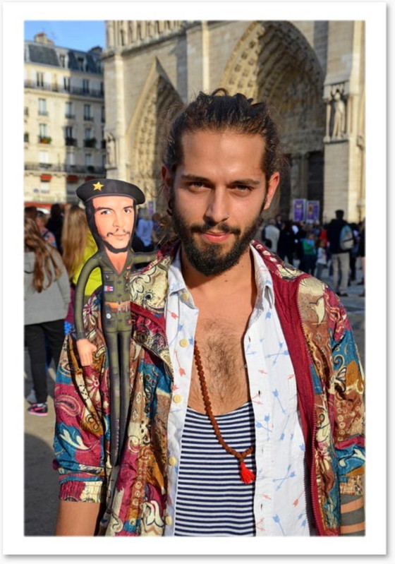 Image 1 of Cadeau Che Guevara | Décoration Che Guevara | Poupée d'art de collection | Art mural révolutionnaire