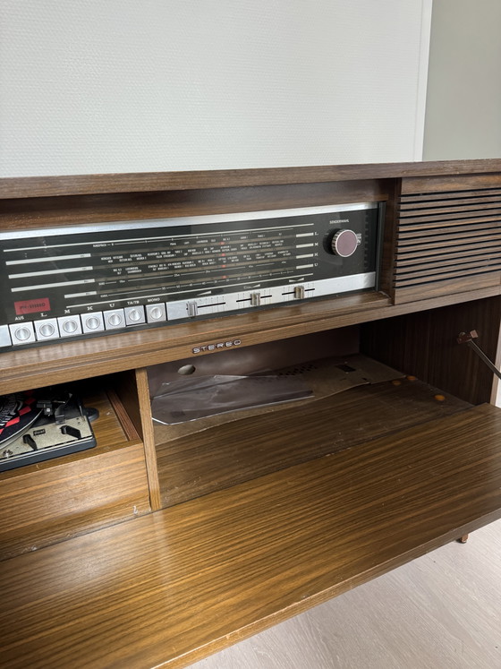 Vintage Stereoradiomeubel – Dressoirs, Wood (photo 6 of 7)