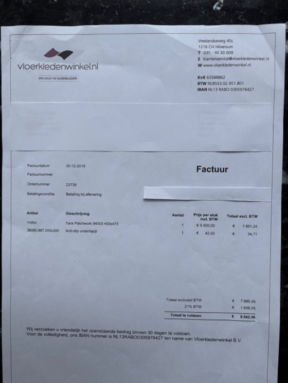 Image 1 of Brink & Campman Wool Rug 400 x 475 cm