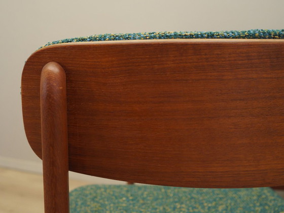 Image 1 of Satz von sechs Teakholzstühlen, dänisches Design, 1960er Jahre, Herstellung: N. & K. Bundgaard Rasmussen