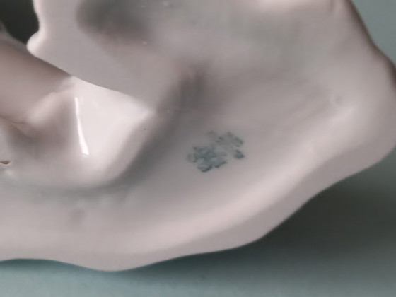 Image 1 of Metzler&Ortloff Vintage Porcelain Dog