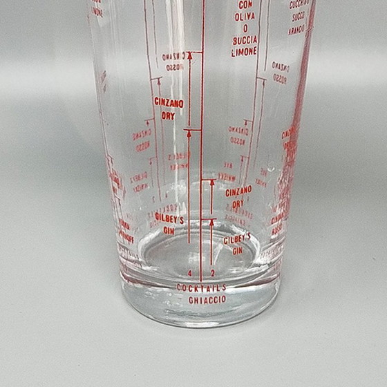 Image 1 of Preciosa coctelera de cristal de los años 60. Fabricada en Italia