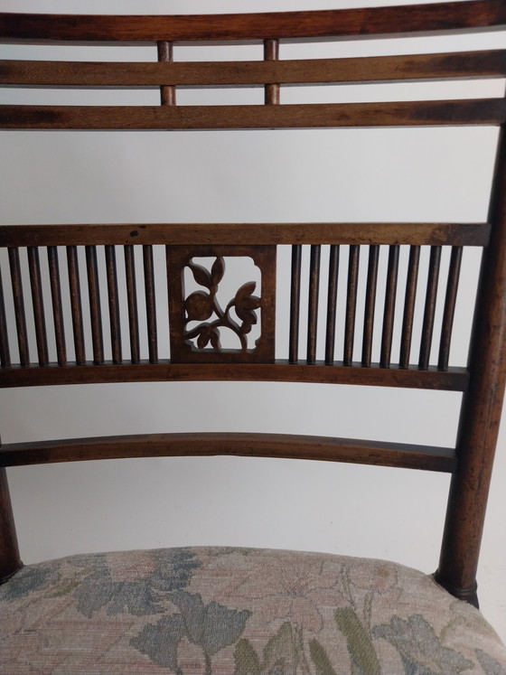 Image 1 of 1 x British Aesthetic Movement chair attributed to H. W. Batley