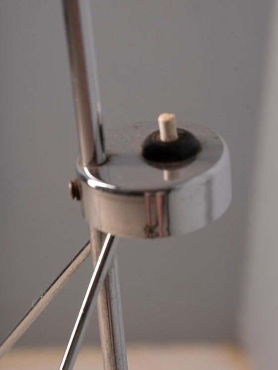 Vintage Floor Lamp by Josef Hůrka for Napako, 1950s, Czechoslovakia, 160 × 32 × 32 cm – Floor lights, Metal (photo 11 of 11)