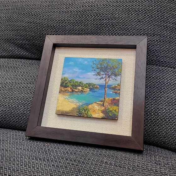 Image 1 of “Beach Landscape” Miguel A. Galván Mangas, f. XX - Valladolid, Spain