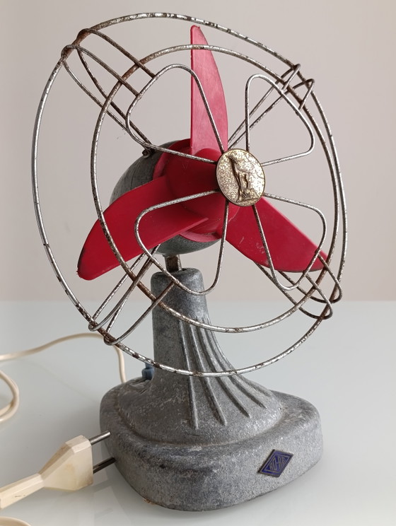 Ro-Re Record Milano Ventilateur Électrique en Métal Moulé Sous Pression - Ventilateur de Table – Objets déco (photo 3 of 15)