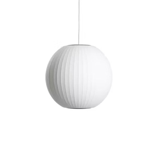 Nelson Ball Bubble Pendant Medium Off White / HAY