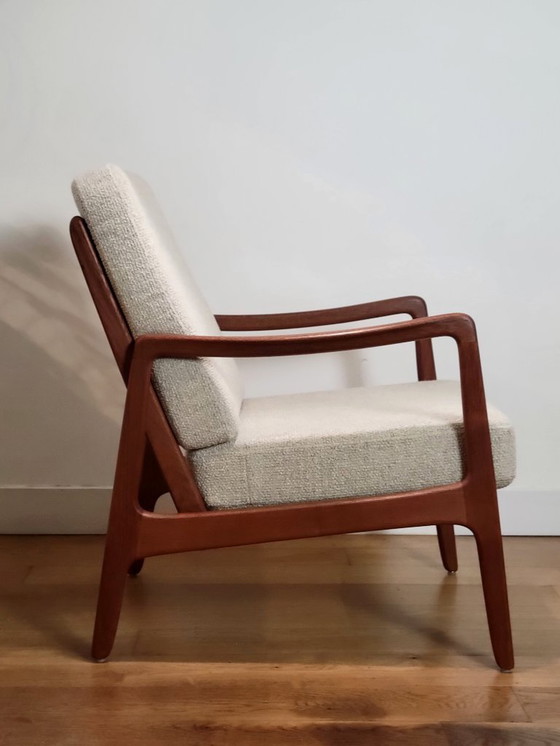 Image 1 of Vintage armchair FD 109 by Ole Wanscher for France & Daverkosen