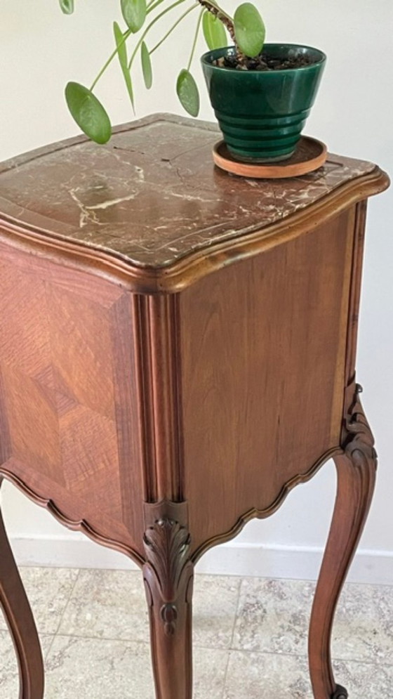 Nachtkastje Louis XV stijl marmer – Marble (photo 6 of 39)