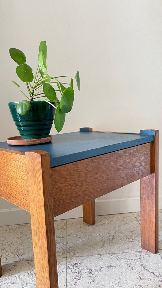 Image 1 of Comodino vintage scandinavo a cubo