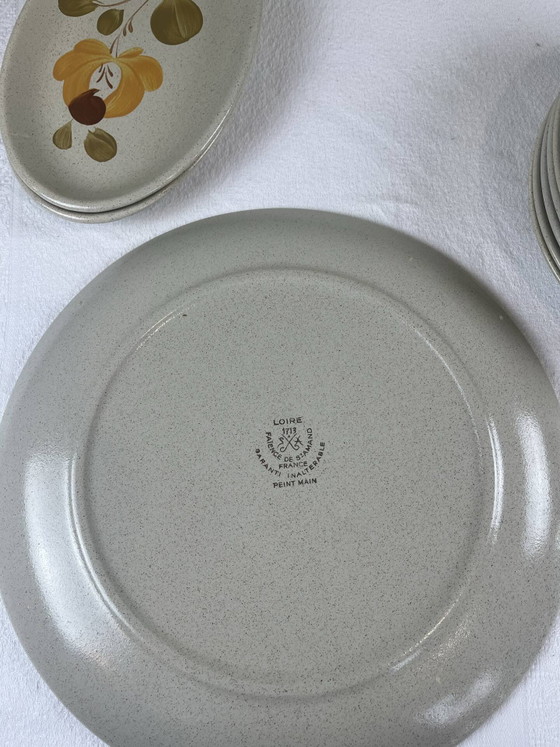 Handbemaltes Steingut Geschirr – Porcelain, Vintage (photo 9 of 9)
