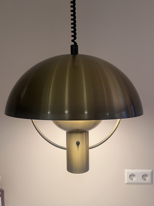 Rara lampada a sospensione Dijkstra anni '70 – Dijkstra Lampen, hanglampen, Plastic (photo 2 of 15)