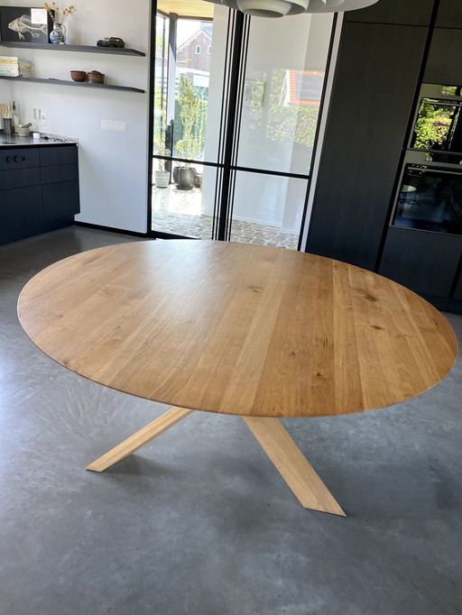 Ethnicraft Dining Table Circle
