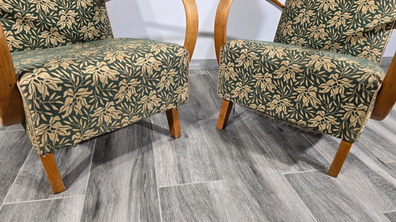 Image 1 of Set of Vintage Armchairs by Jindrich Halabala