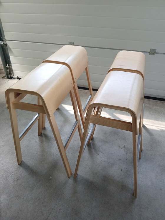 Image 1 of 4 x vintage IKEA Salva stool