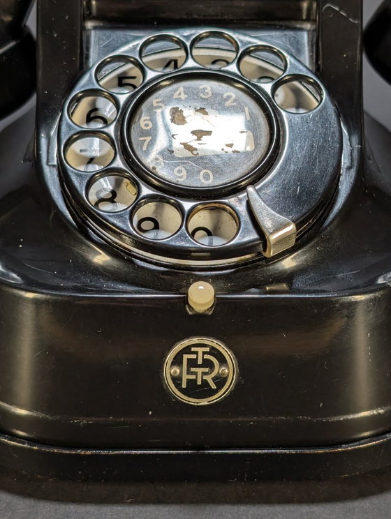 Oude RTT 56 A telefoon (België) 1956 - functioneel – Decoratieve objecten, Metal, Plastic (photo 2 of 11)
