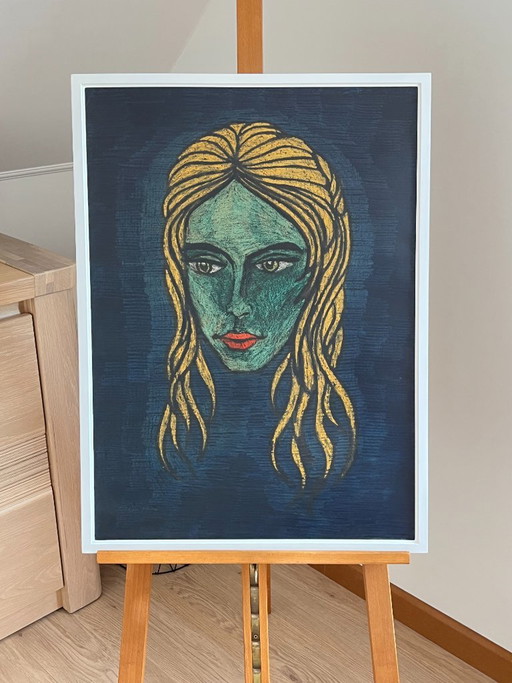 Rudi Pillen - Portret – schilderijen tekeningen, Wood